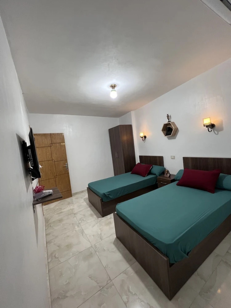 Giza pyramids view Homestay