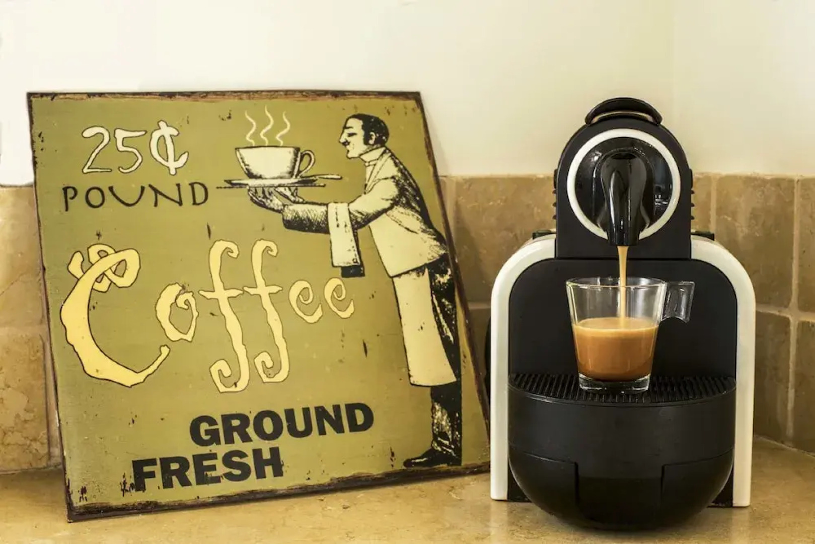 The White Cabins - View