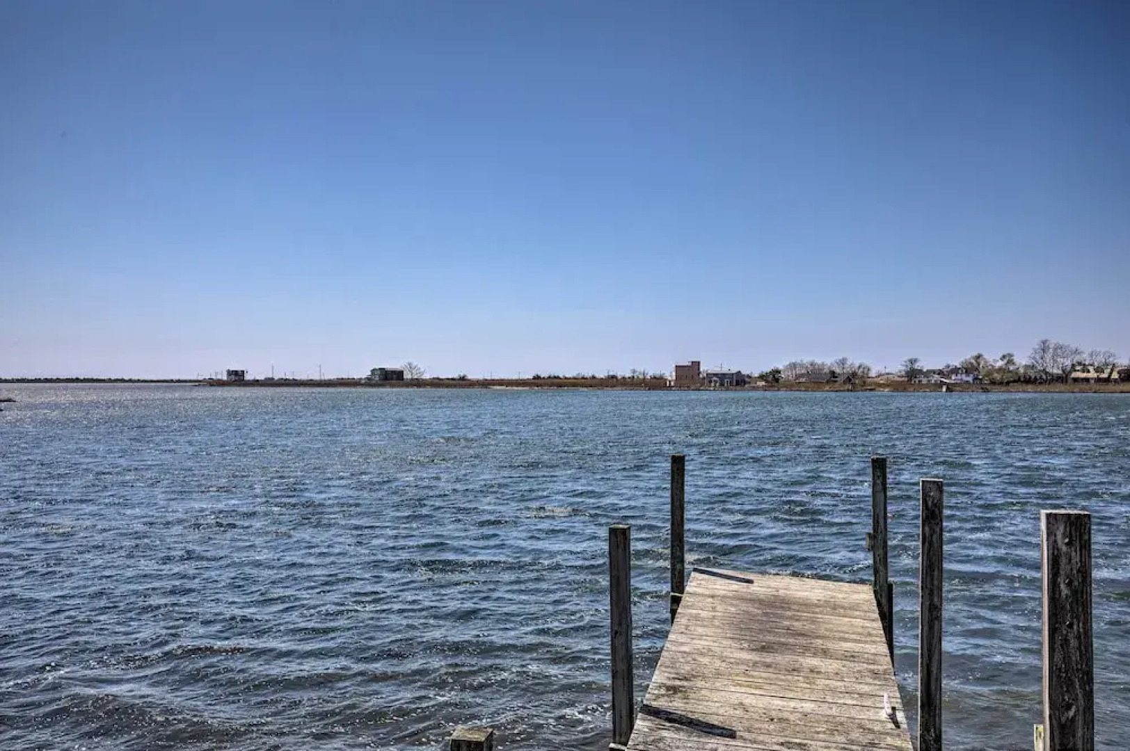 Waterfront Home w/ Large Deck & Dock on Narrow Bay