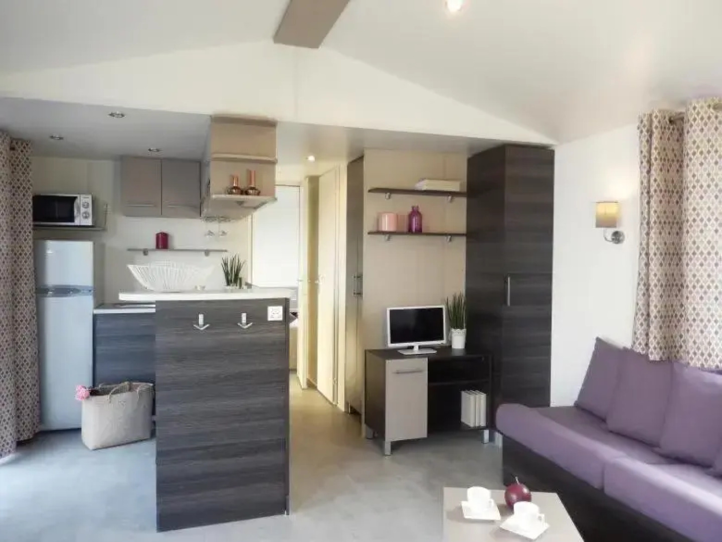 Mobil home 3 CH 2 vélos sans Funpass