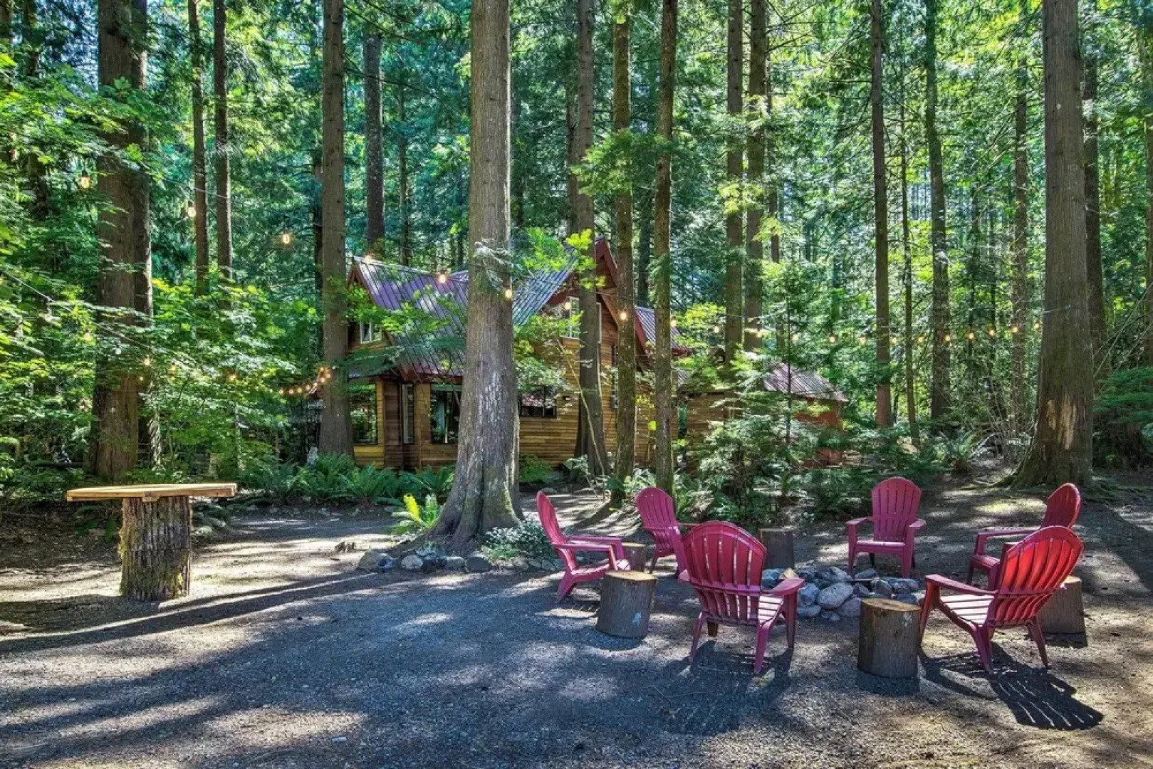 Three Enchanting Riverfront Cabins: Hot Tub Access