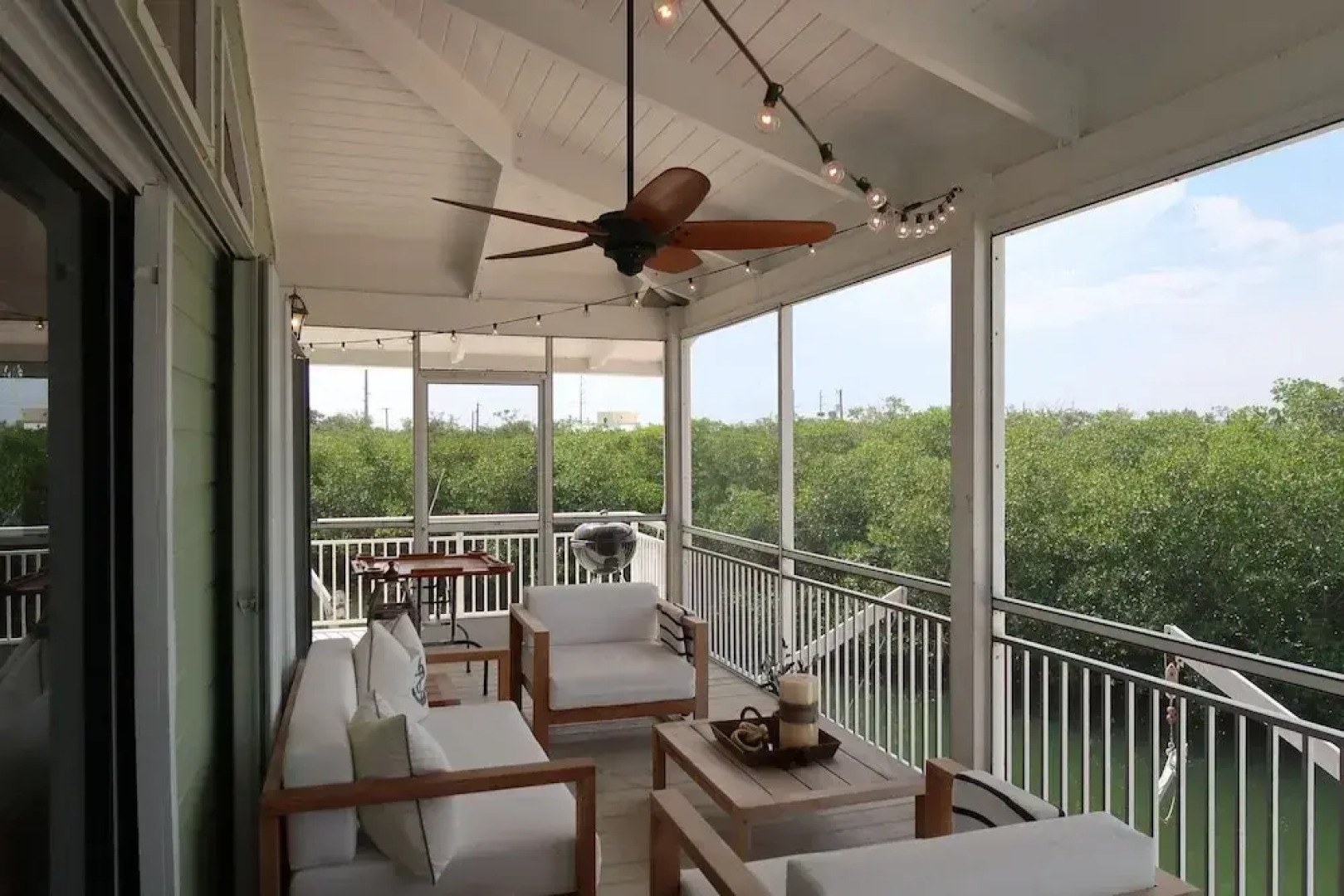 Waterfront House with Boat Dock