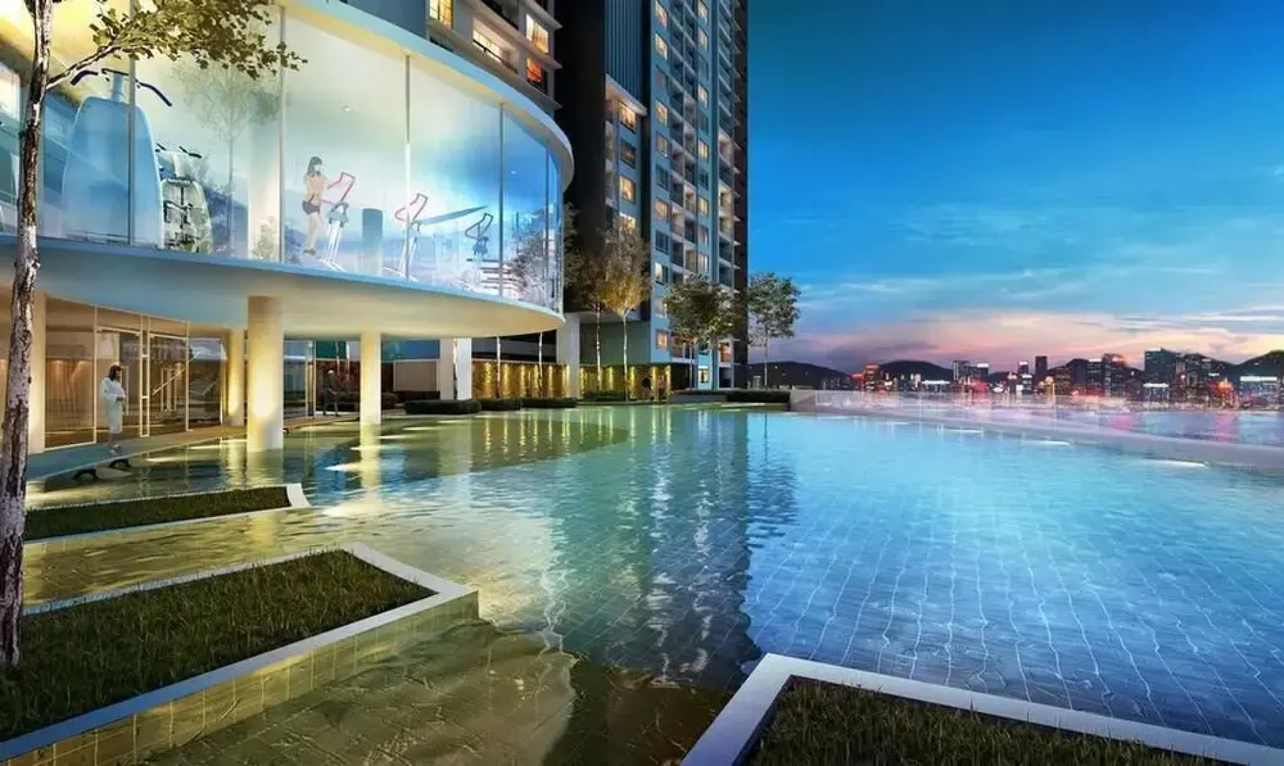 New Premium Homez Suite 2R2B With Sea View