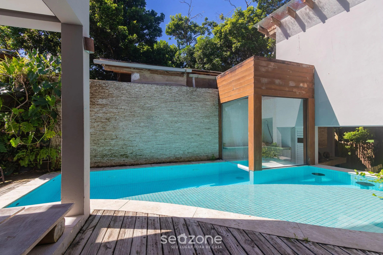 Casa de férias com piscina e churrasqueira ACC519