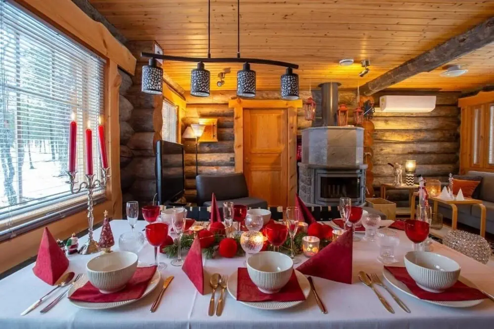 Kuukkeli Log Houses Villa Aurora (Pupula)