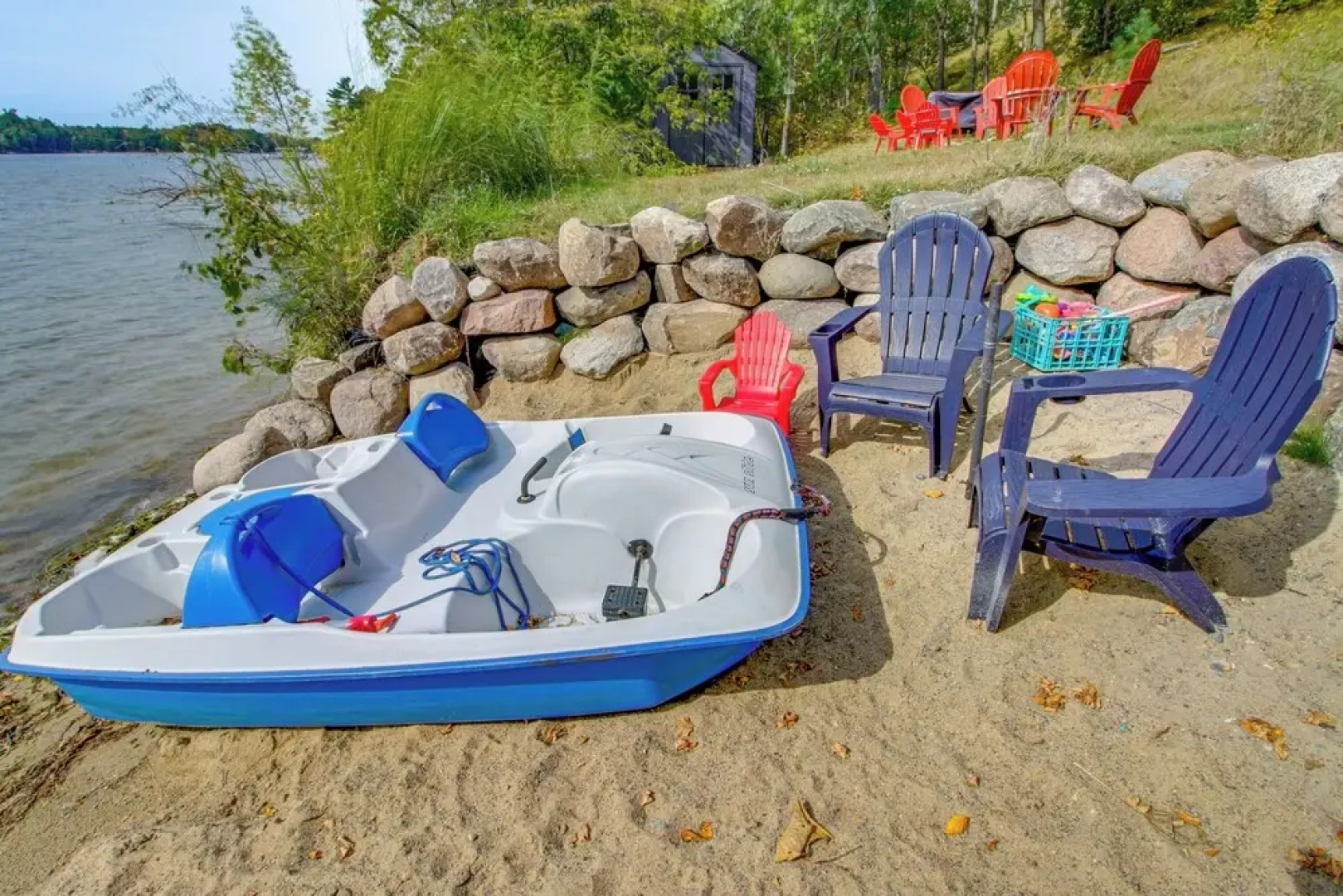 Pequot Lakes Retreat w/ Beach + Fire Pit!