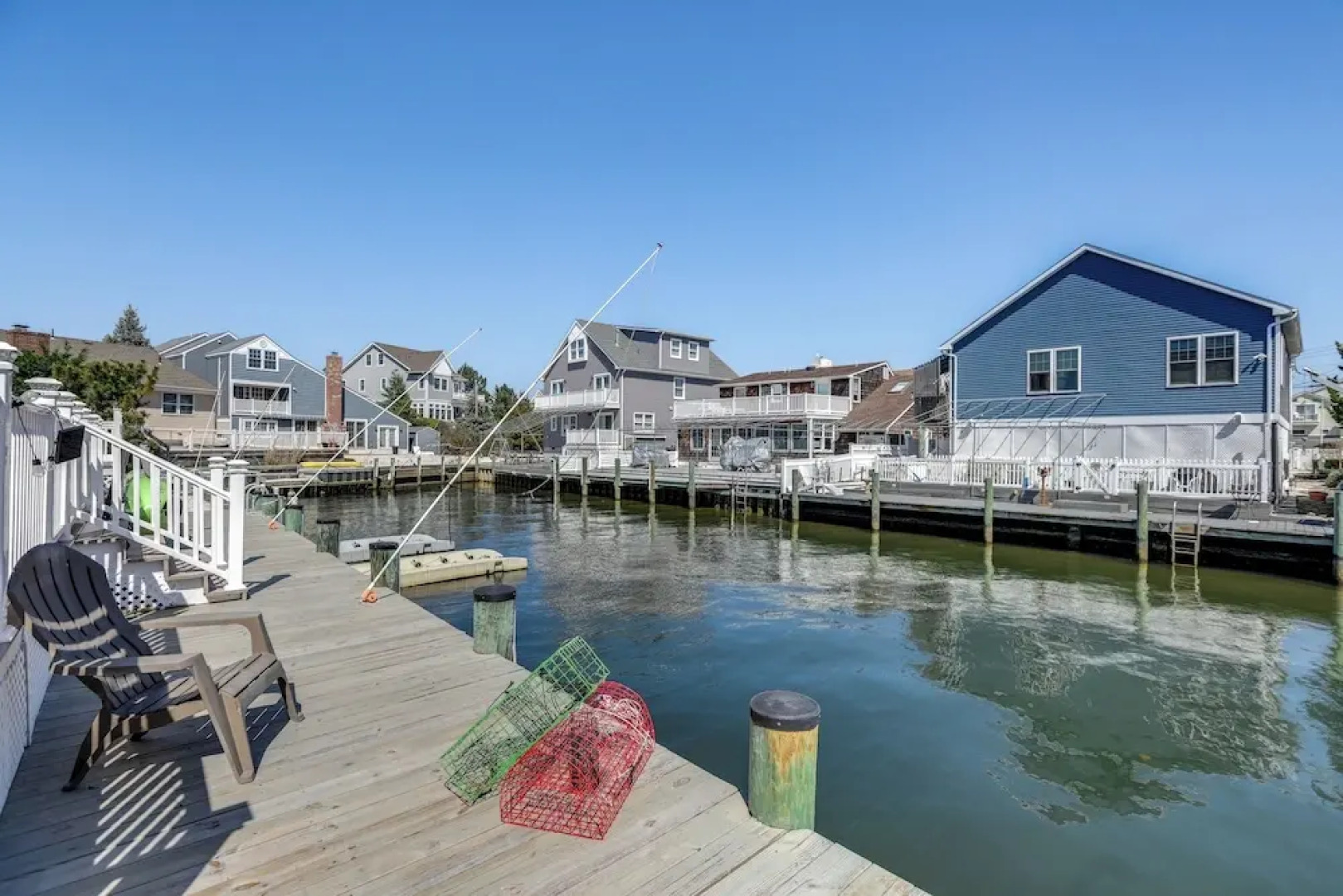Walk to Beach: Waterfront Mantoloking Gem w/ Deck!