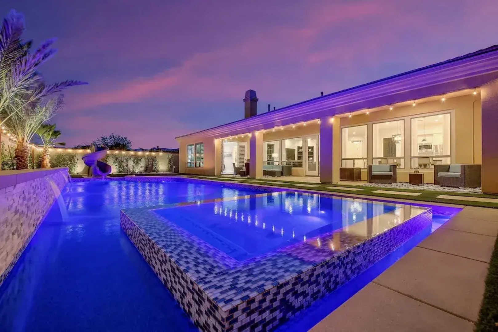 Wanderlust: Pool/spa, Waterslide, Firepit, Game Rm