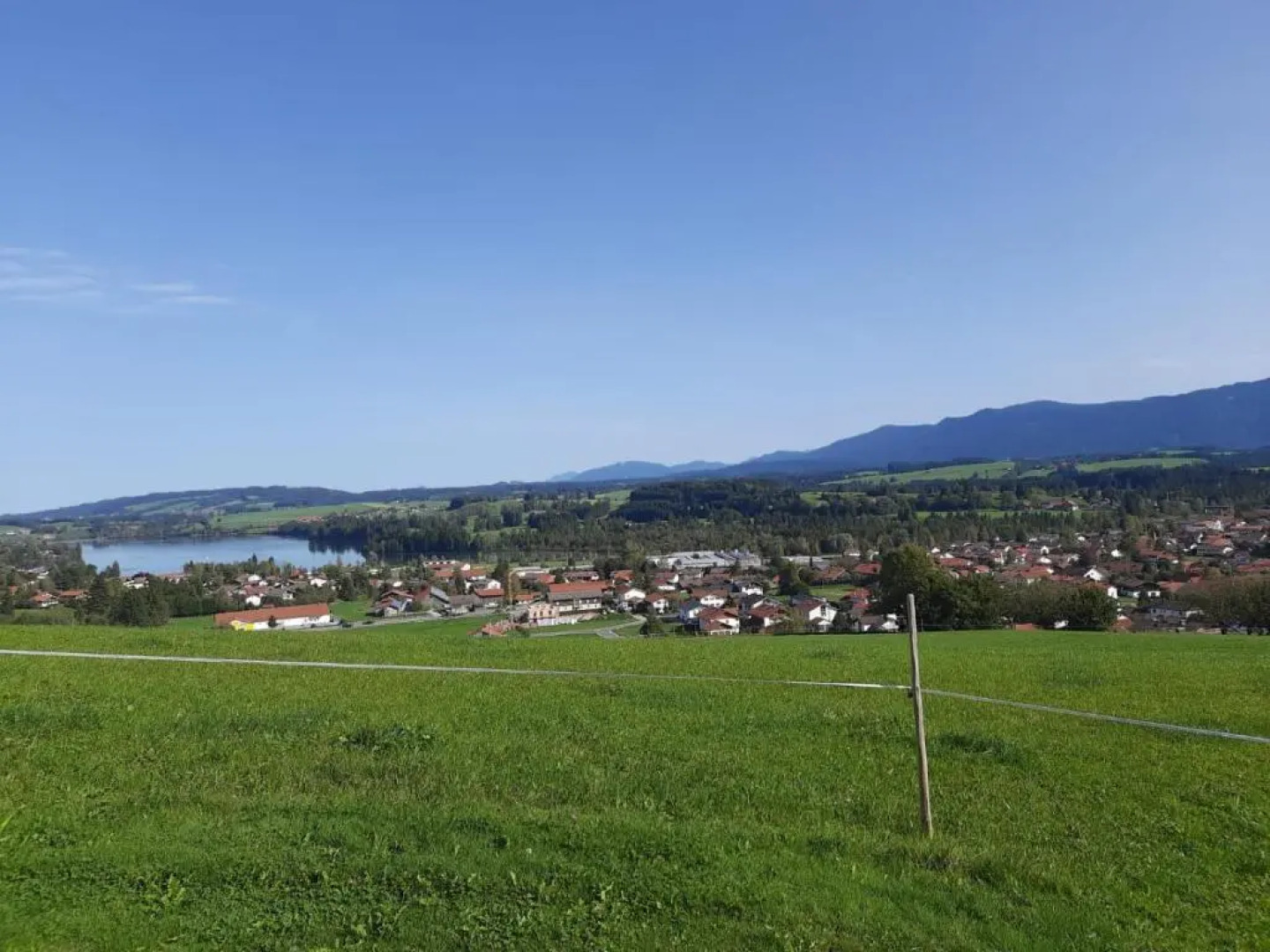 Ferienwohnung in Lechbruck am See im schönen Allgäu, nahe Füssen nur 300 m vom See