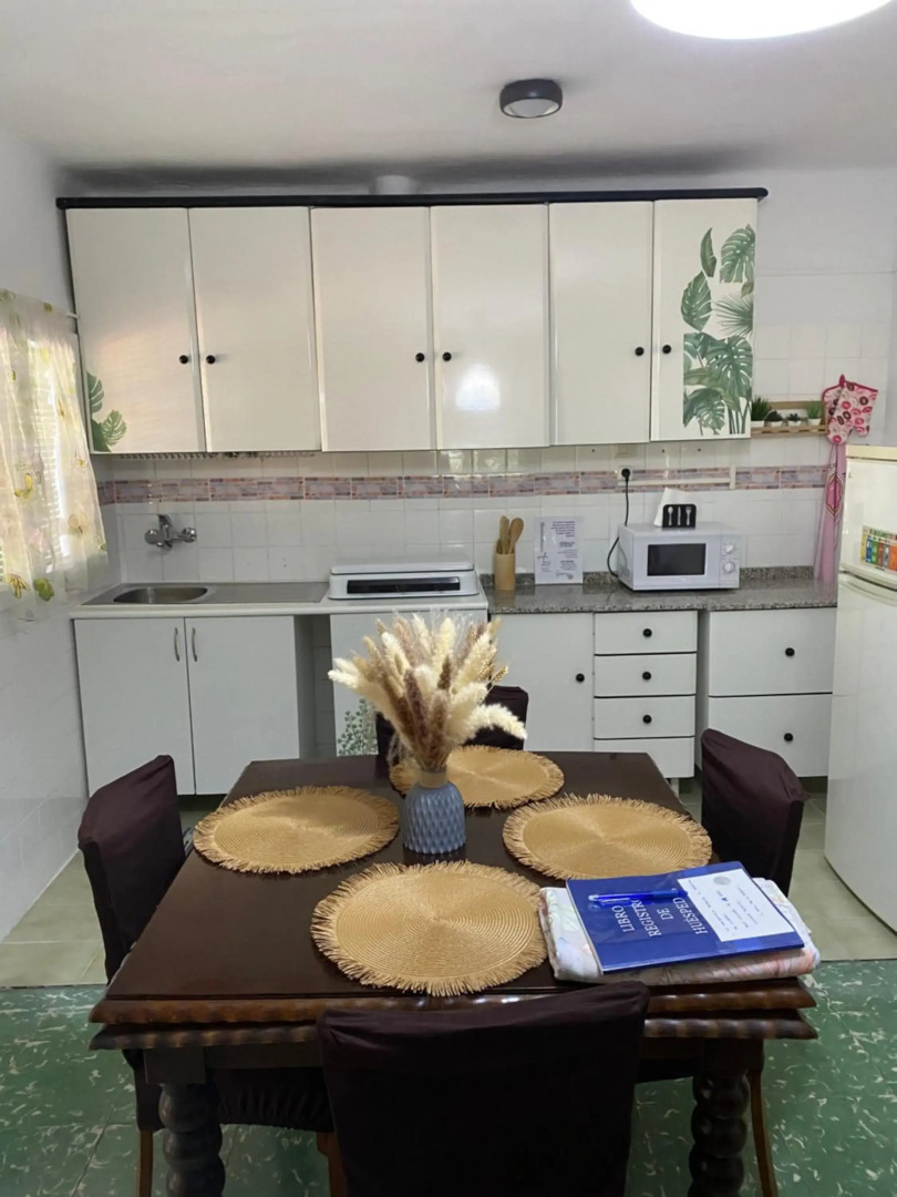 Casita Rural La Rosa de la Huerta con chimenea interior