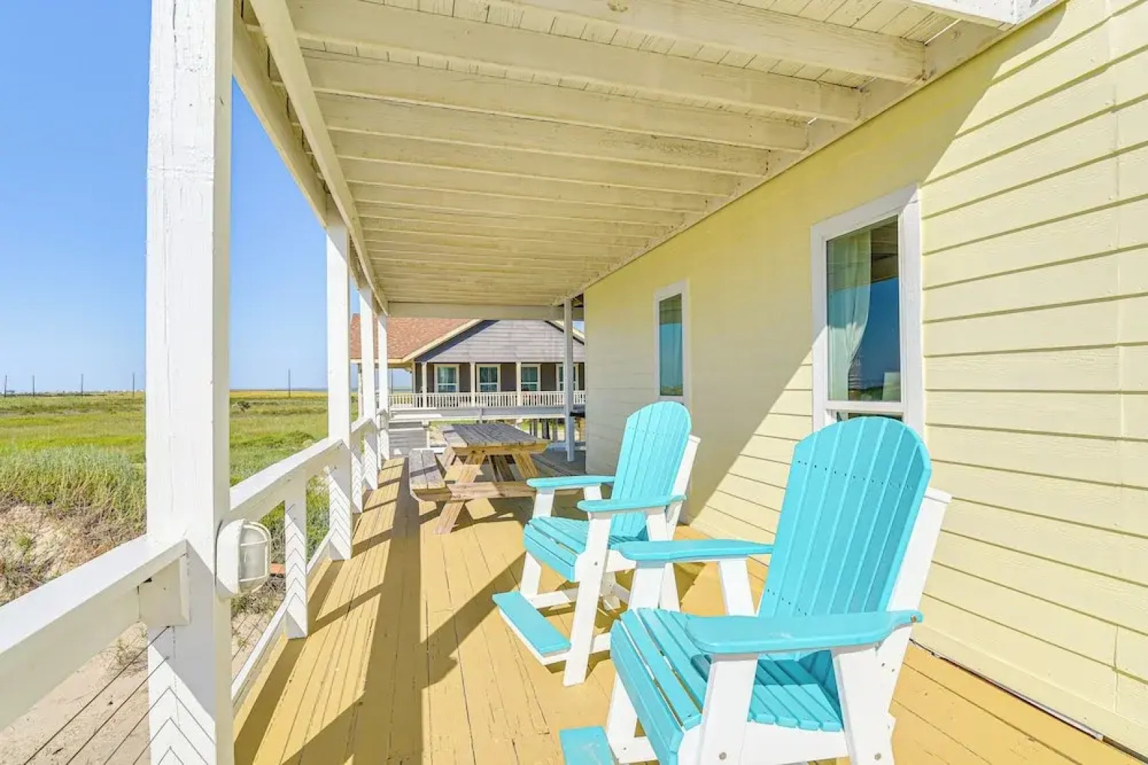 Beachfront Home w/ Deck + Views in Freeport!
