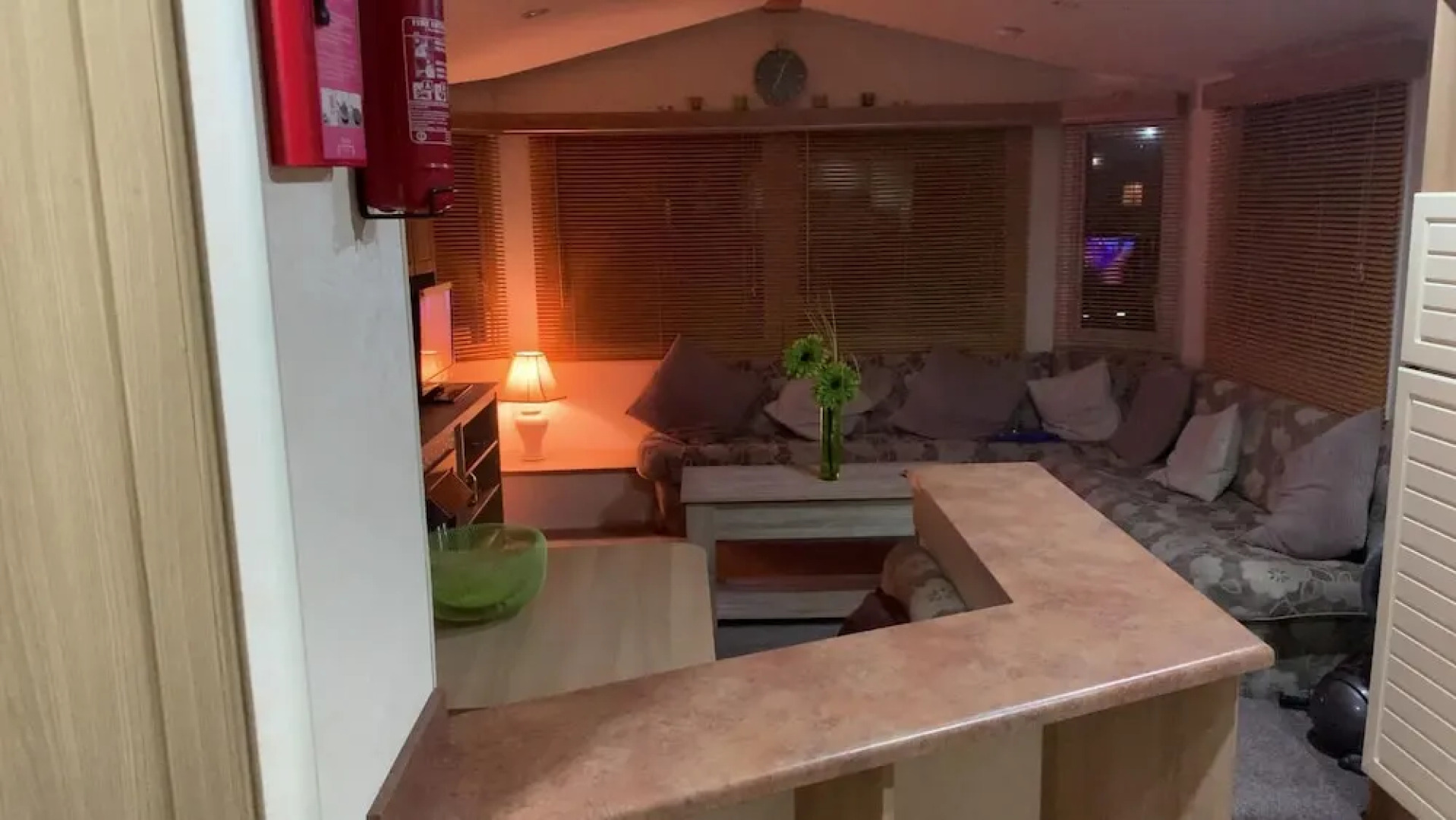 Captivating Three Bedroom Caravan tv in Each Room