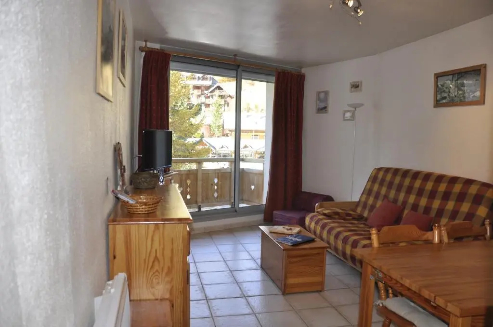 Les 2 Alpes - Beau T2 au pied des pistes 6 personnes