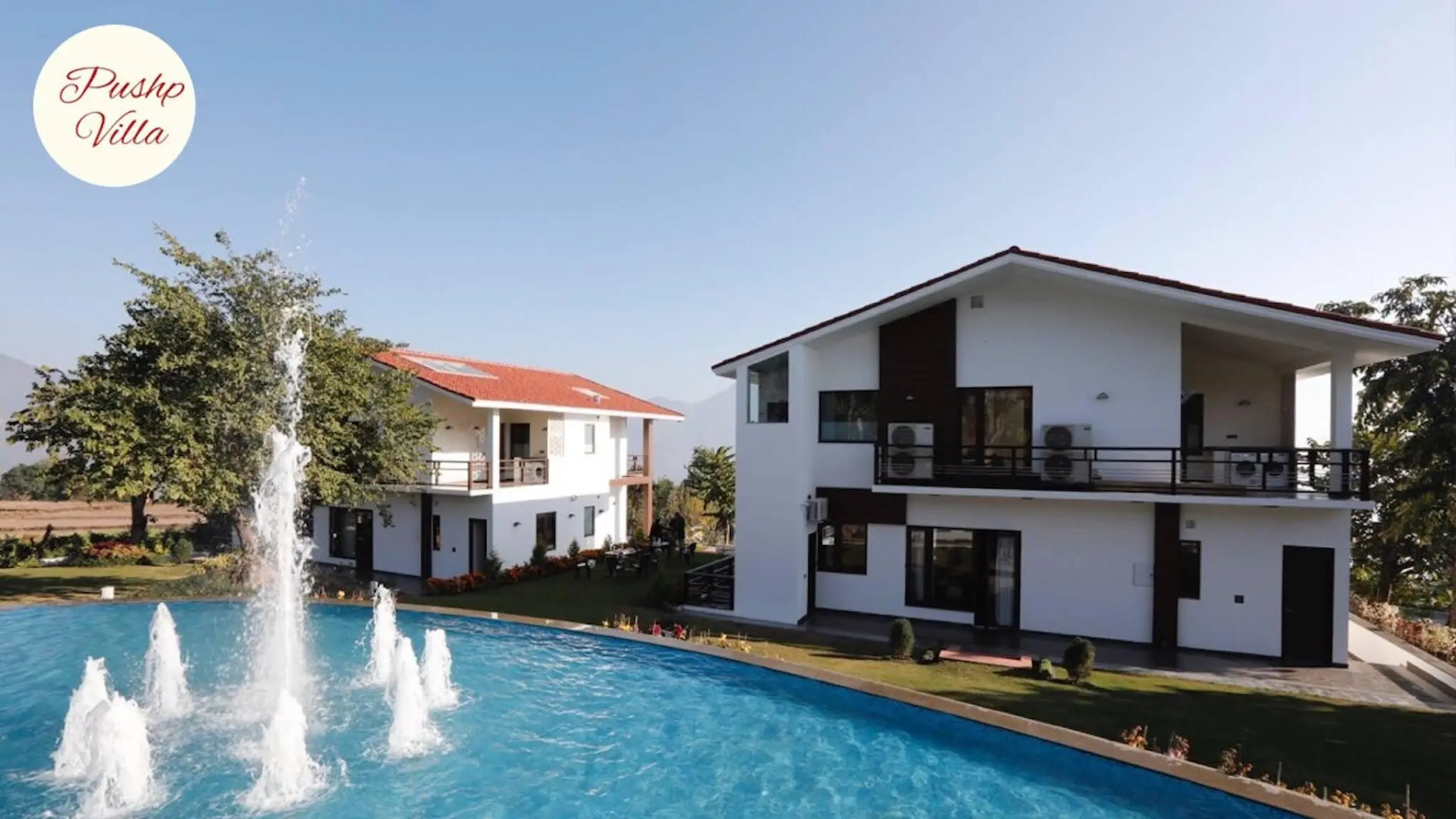 An Extravagant Luxurious Pushp Villa Overlooking The Ganges and Rishikesh Valley