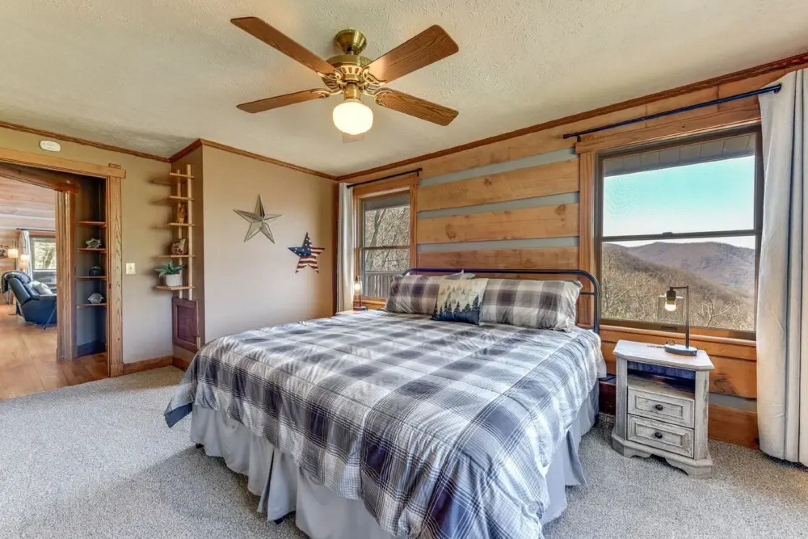 Spacious Maggie Valley Cabin w/ Waterfall On-site!