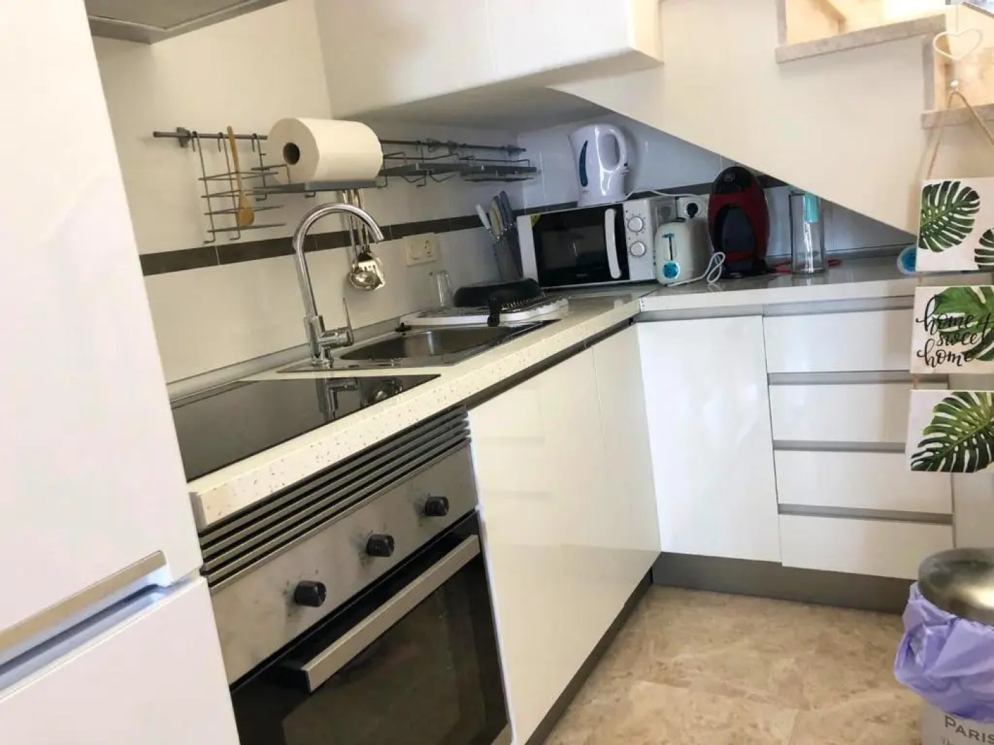 2 bedrooms appartement at El Ejido 500 m away from the beach with sea view shared pool and furnished terrace