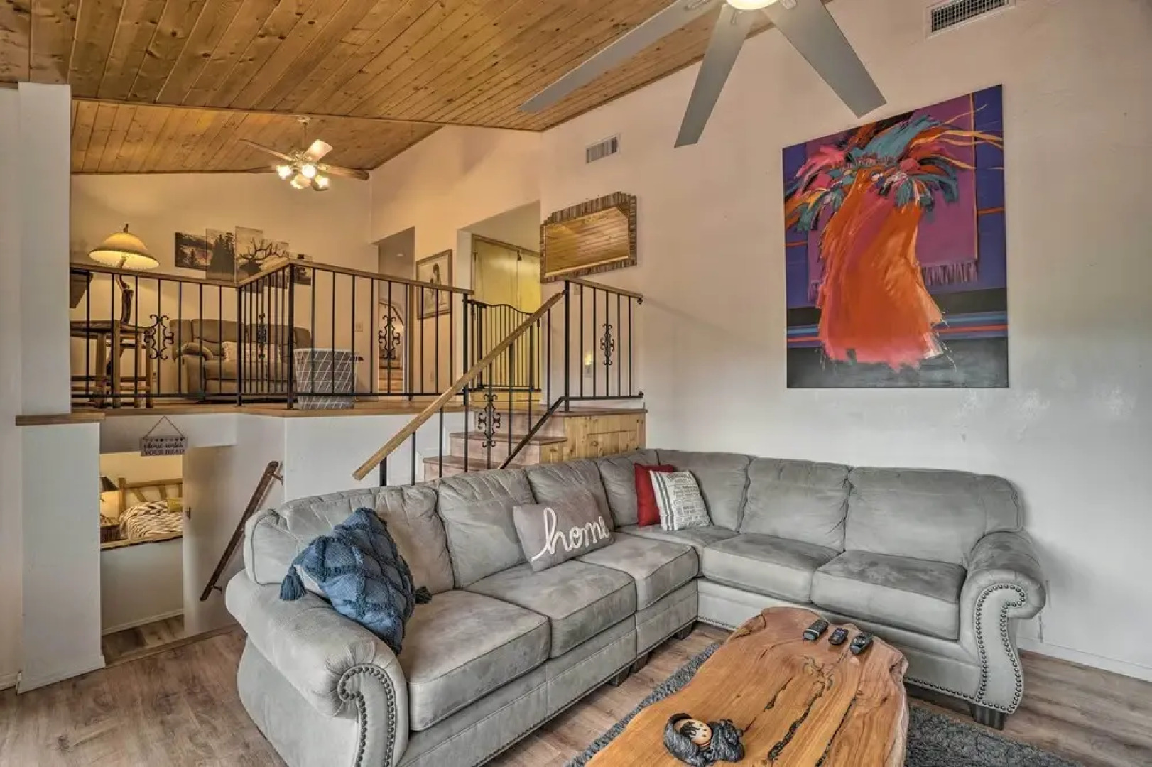 Cozy Pine Retreat w/ Private Hot Tub & Views