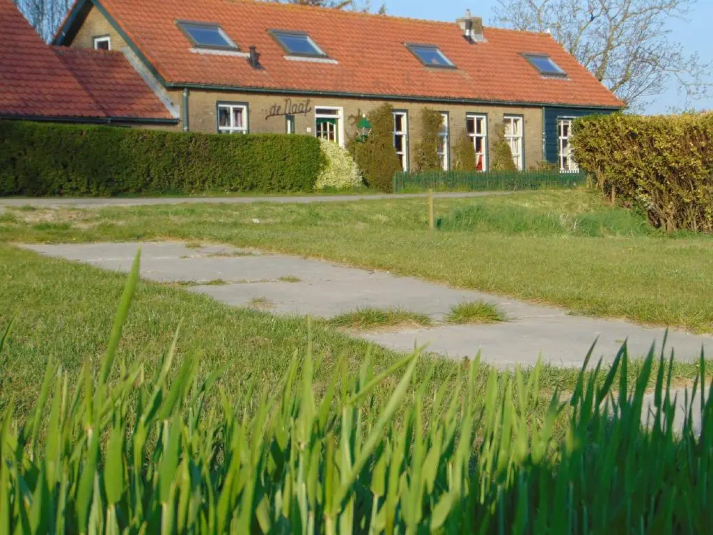 Polderhuis voor 8-10 personen aan zee