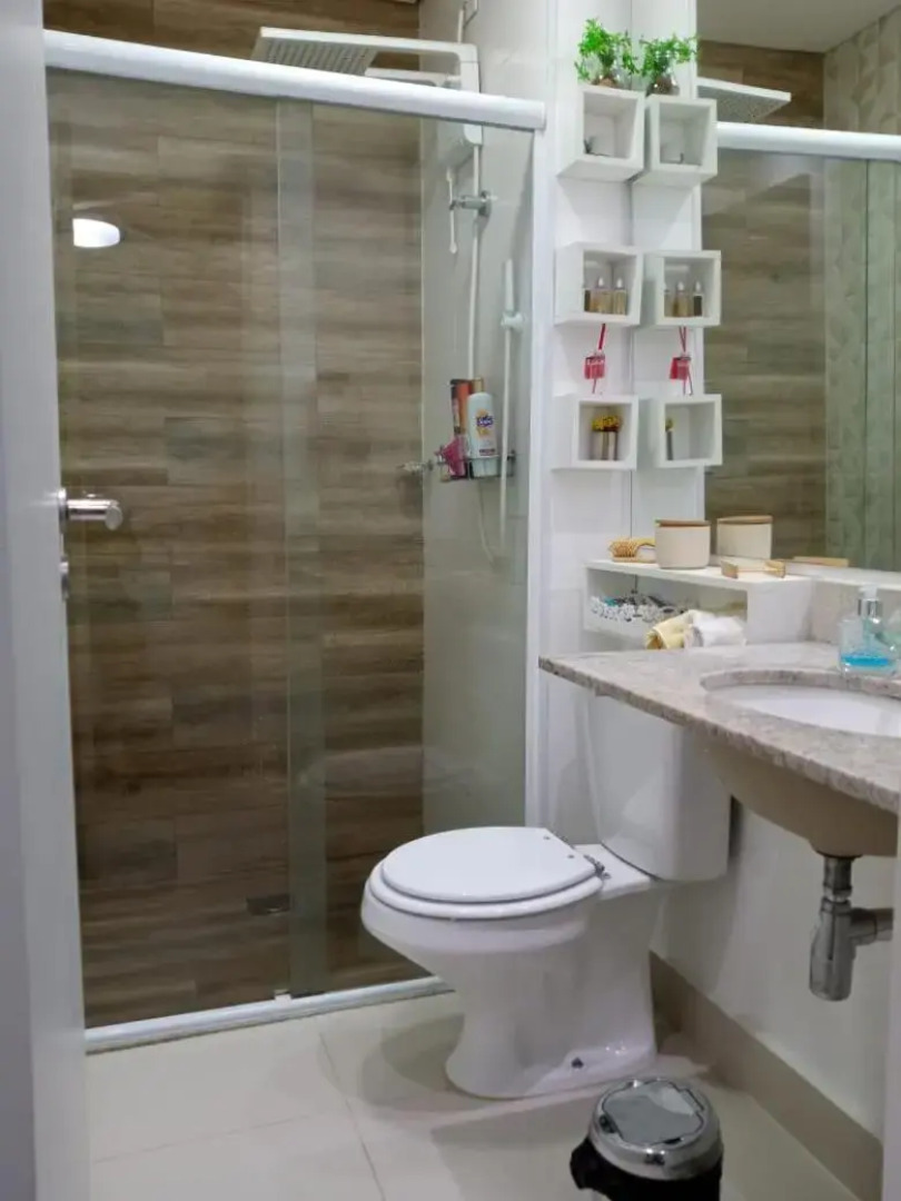 Santos Unlimited 2 Dormitórios, 32o andar com vista Mar!