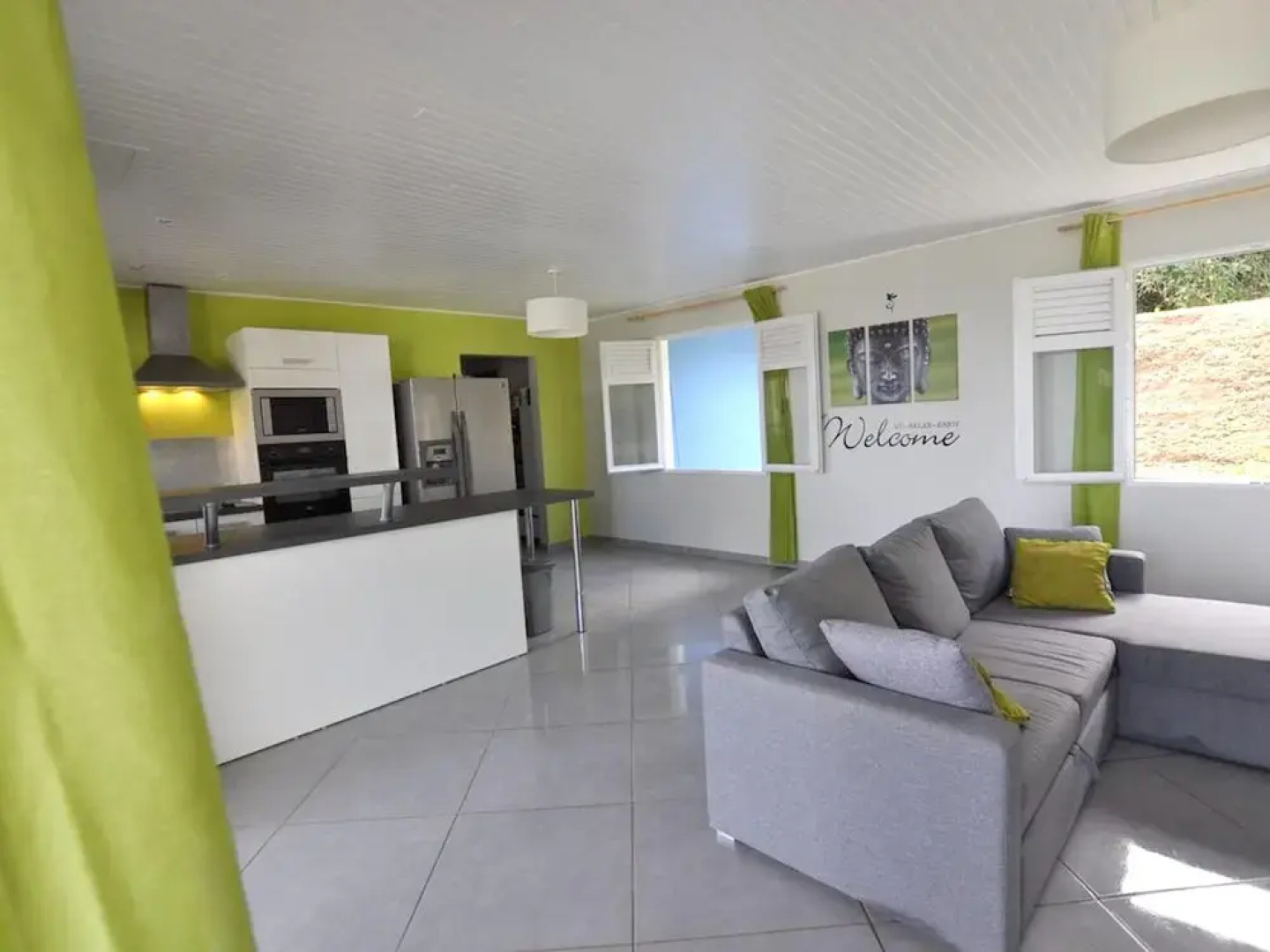 House With 2 Bedrooms in Sainte-marie, With Wonderful sea View, Shared Pool, Enclosed Garden