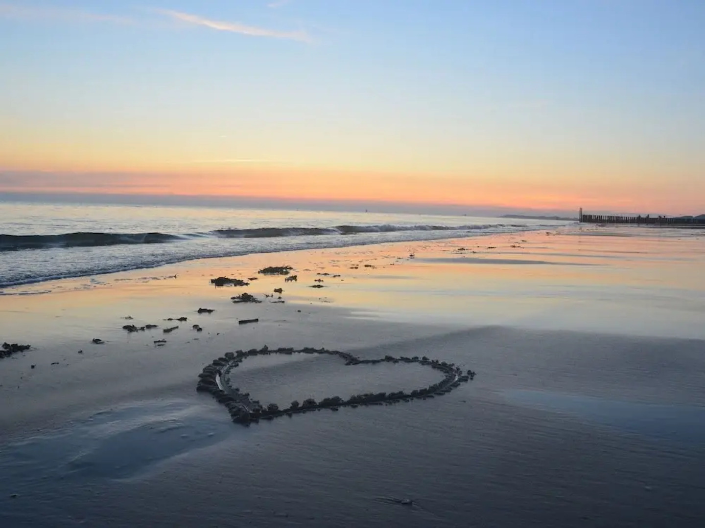Luxury apartment for 6 people with SAUNA the foot of the dunes