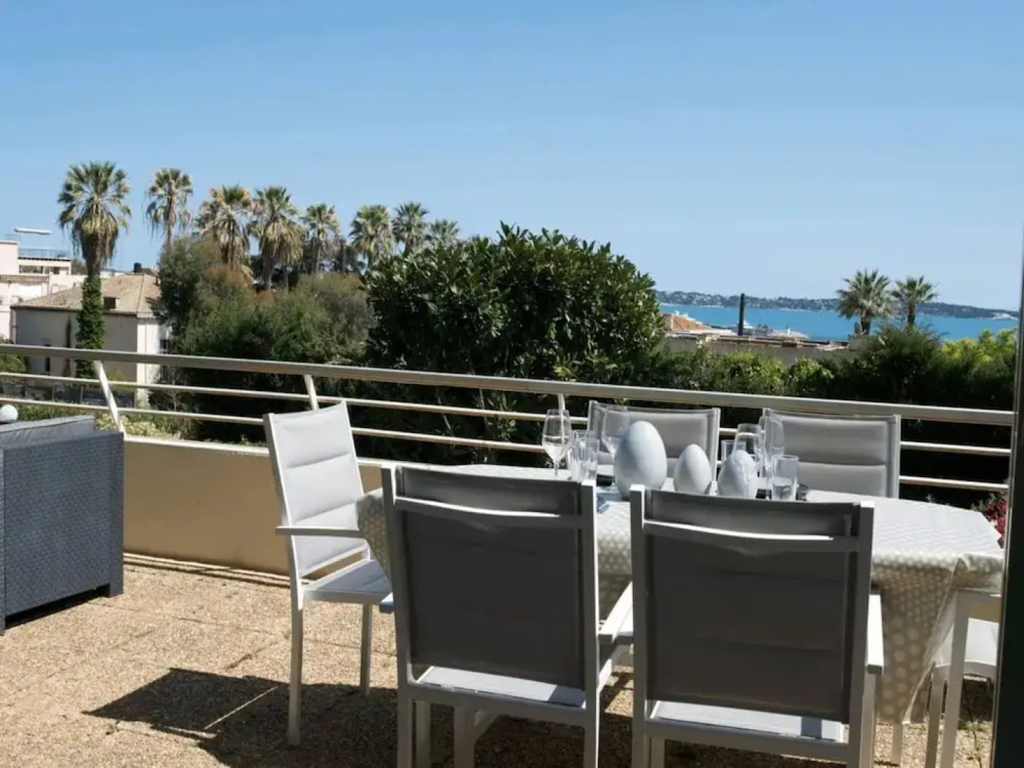 Sea View in Golfe-juan Near Cannes Beach