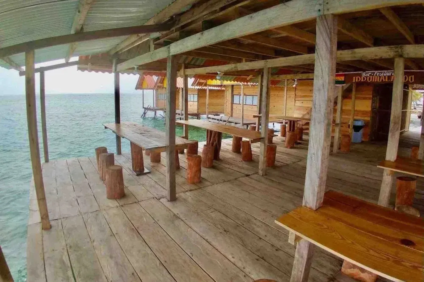 Paradise Over the Water Cabins in San Blas