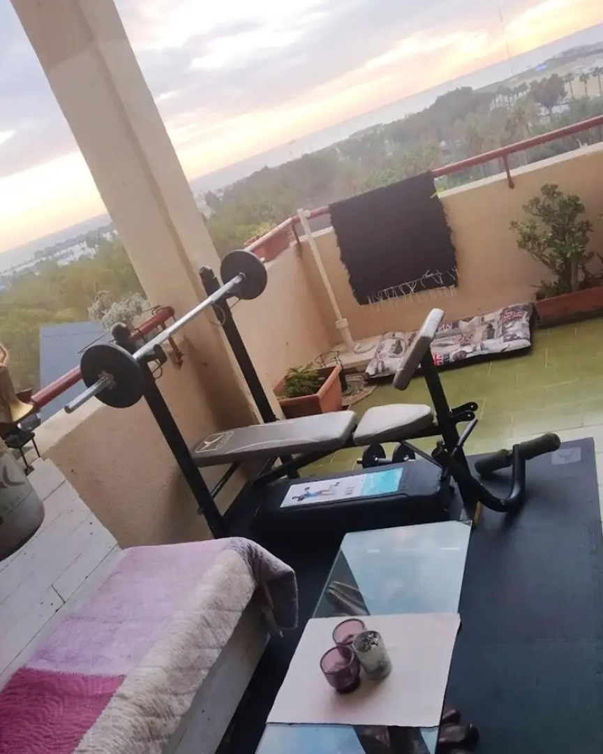 Apartment With 3 Bedrooms in La Línea de la Concepción, With Wonderful sea View, Furnished Balcony and Wifi Near the Beach