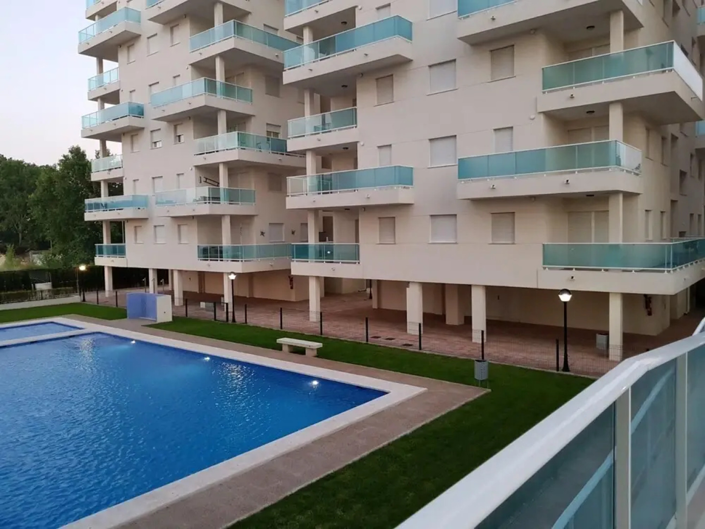 Apartment with 2 Bedrooms in Piles, with Wonderful Sea View And Pool Access - 500 M From the Beach