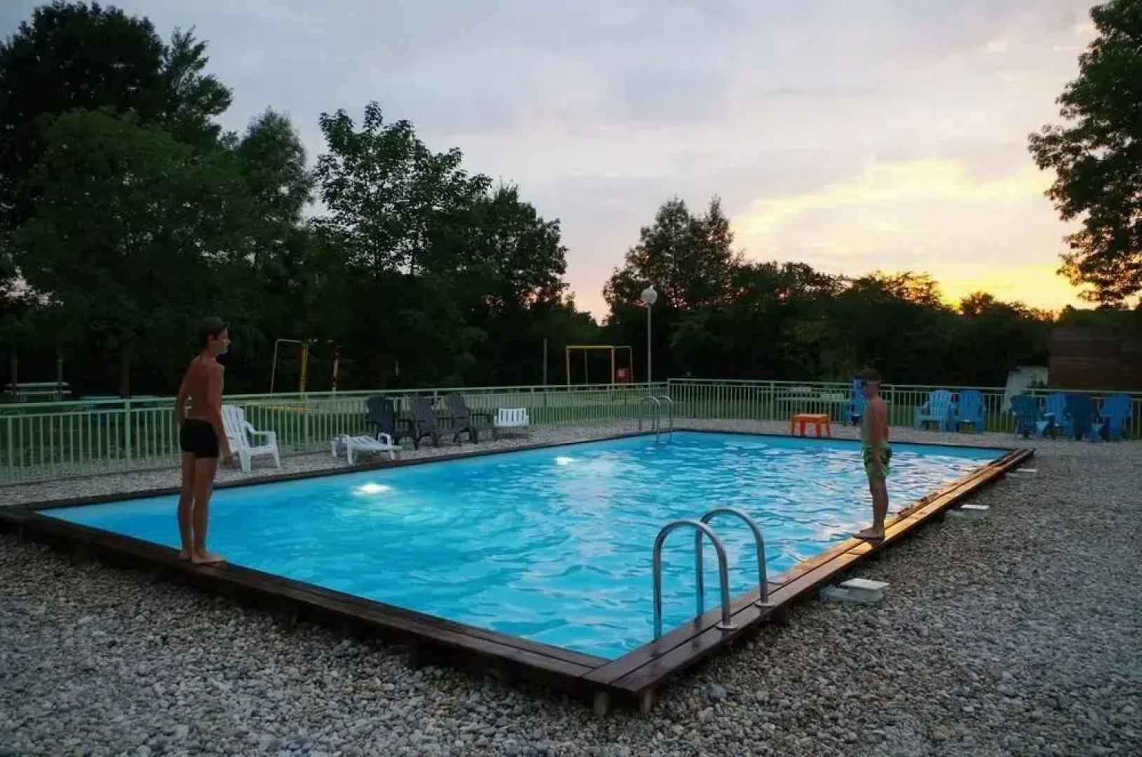 Camping les Plages de l'Ain