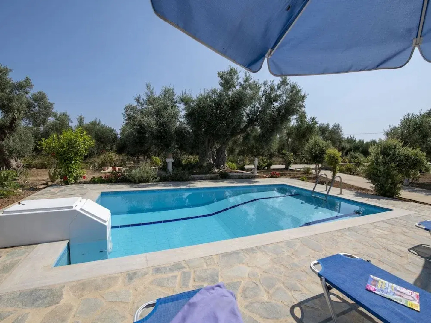 Nice Villa With Private Swimming Pool in Loutra, NW Crete