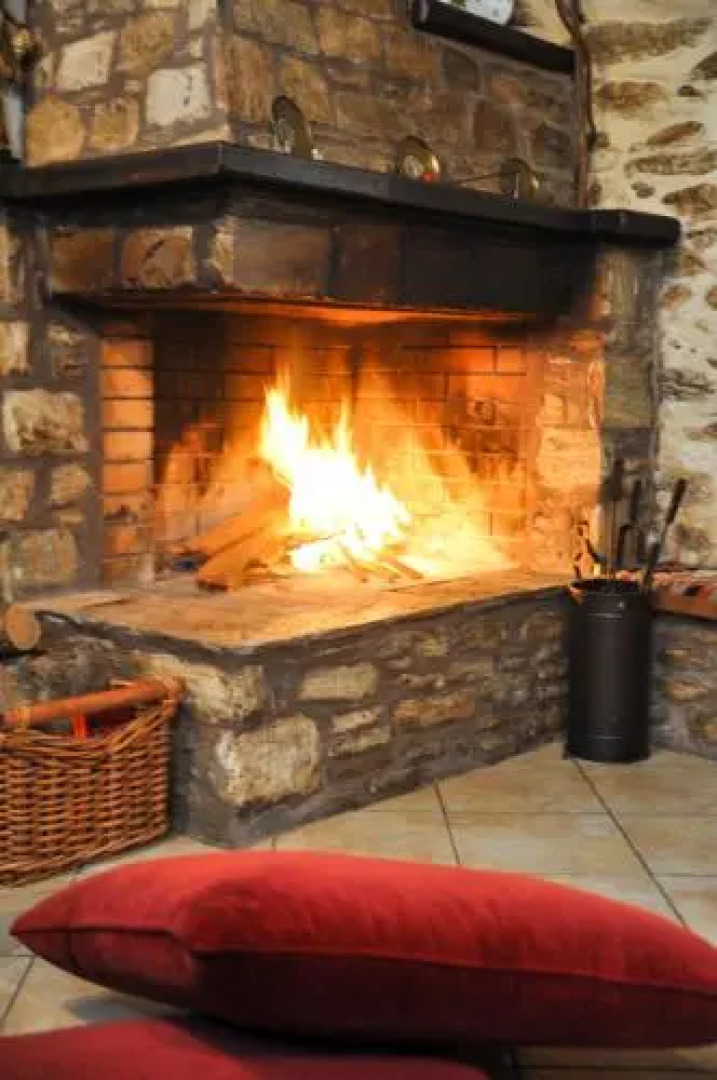 Stone Villa in the Forest