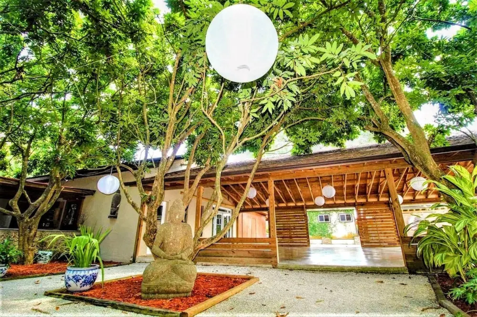 Tiny House in Authentic Japanese Koi Garden in Florida
