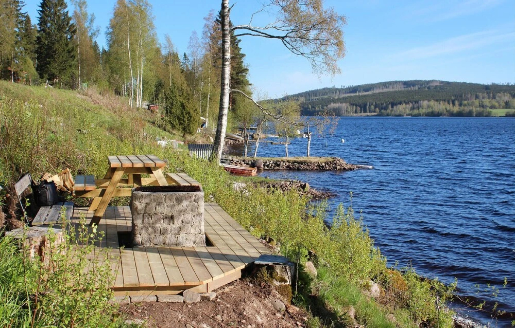 Stunning Home in Bovik With 1 Bedrooms and Wifi