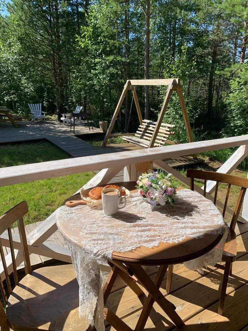 Вереск на локации Тайга