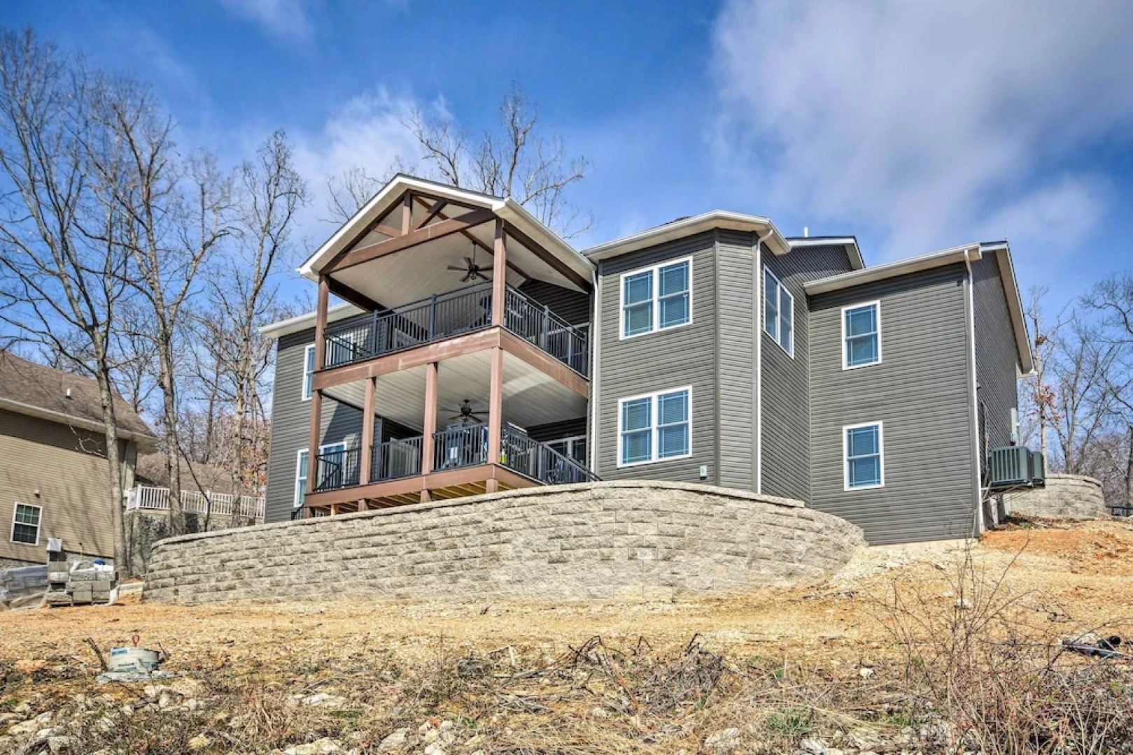 Dock & Fire Pit: Lakefront Rocky Mount Home!