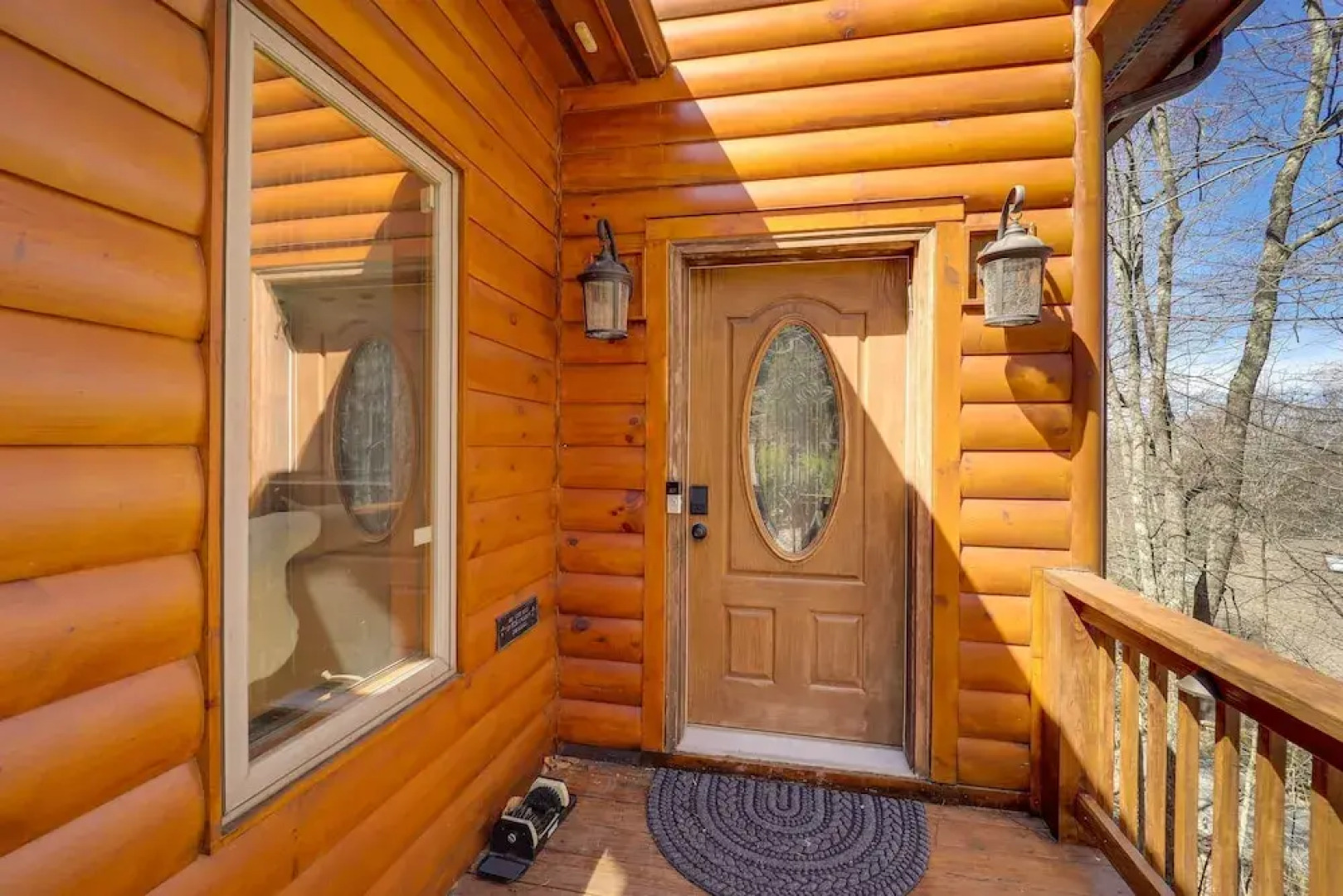 Deck + Scenic Views: Beech Mountain Cabin