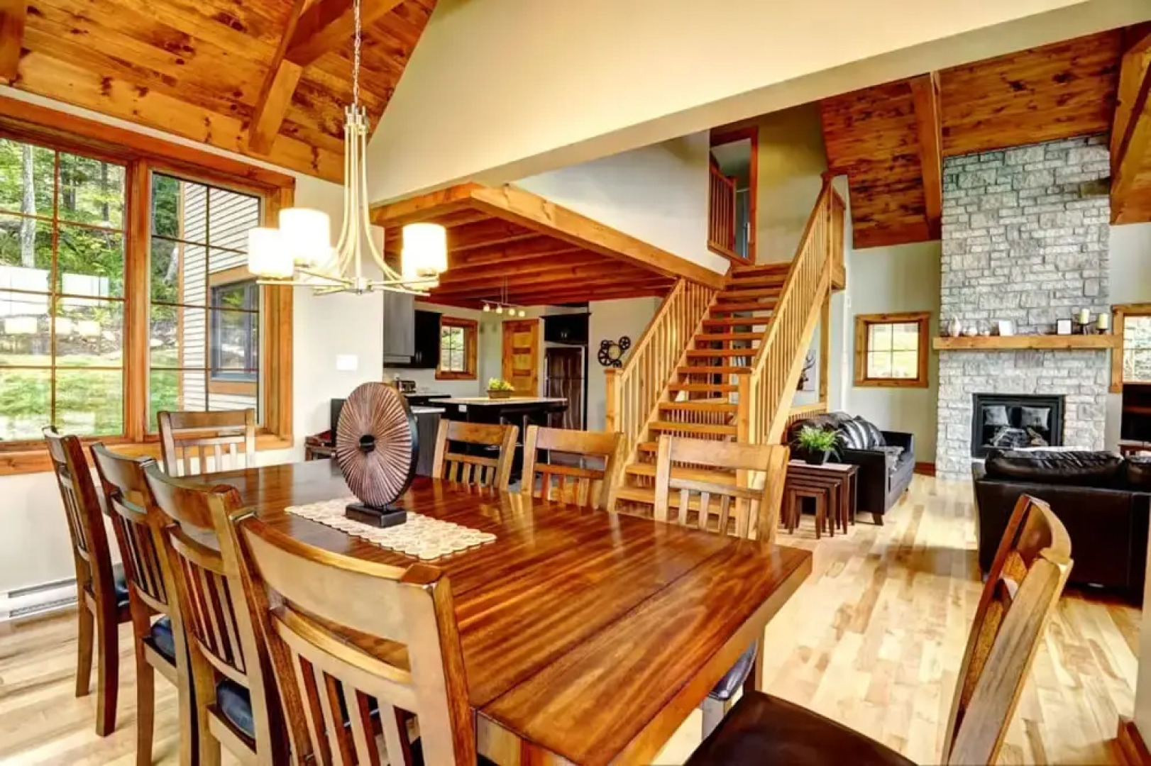 Luxueux chalets à louer à Stoneham