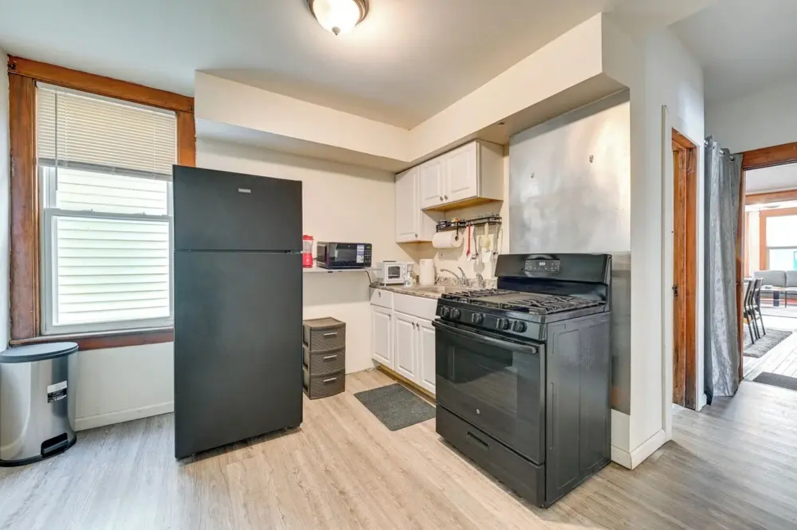 Walk to Washington Park: Remote Work-ready Apt!