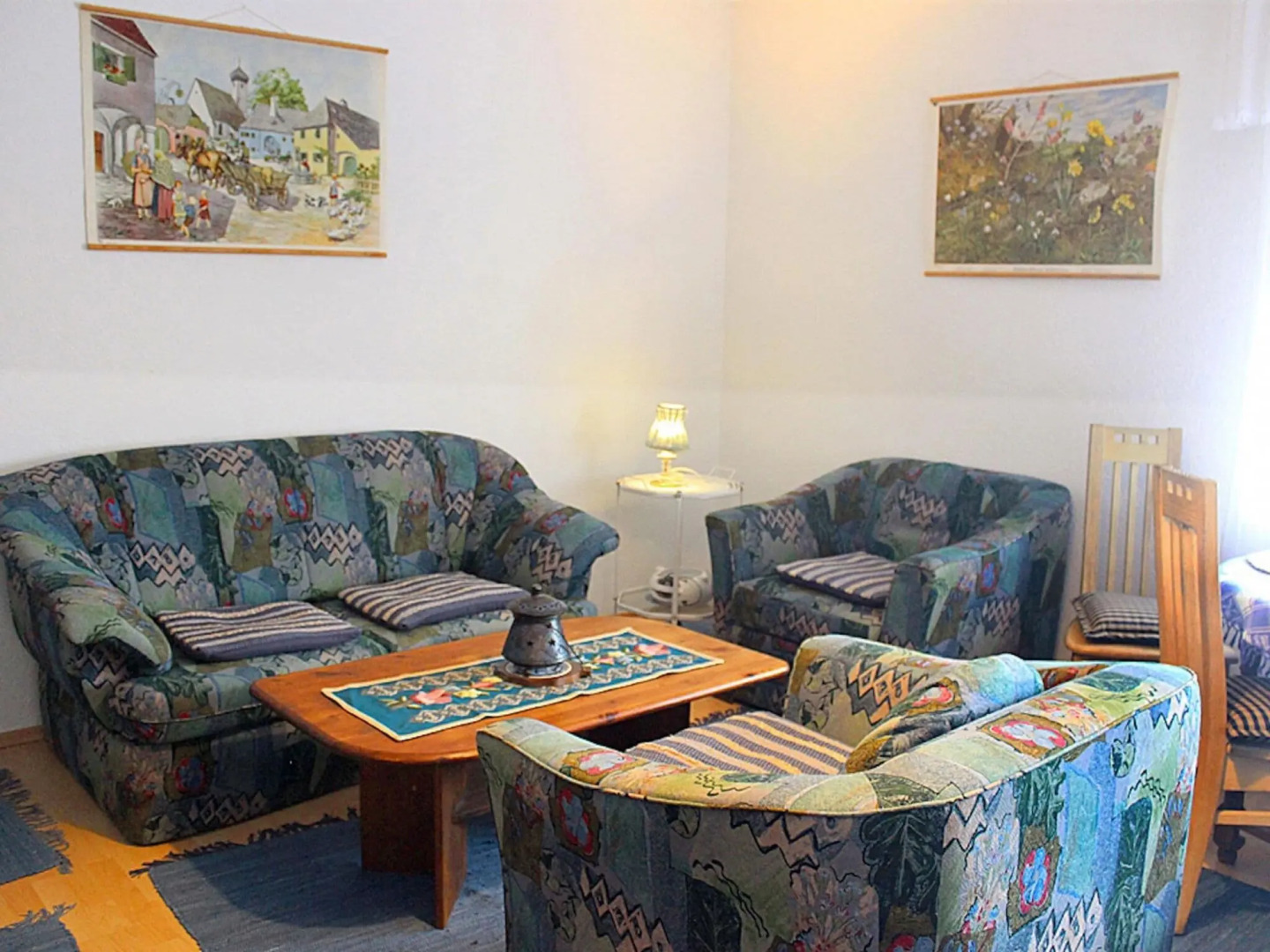 Lovely apartment in Blomberg with a garden