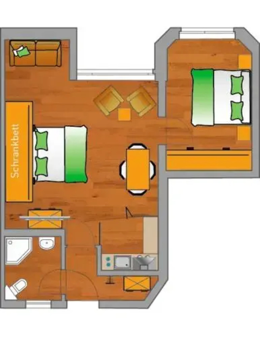 Ancora Marina Haus 1 Nr. 2, Typ 2 - [#17959]