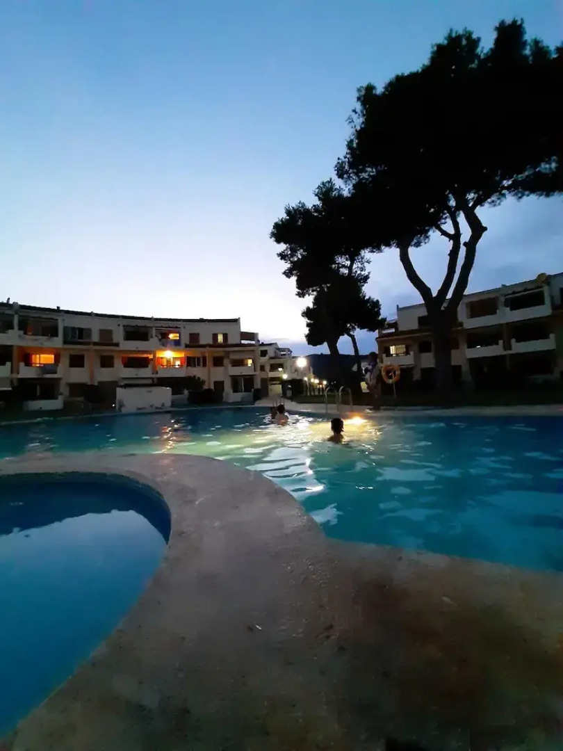 Apartment With 2 Bedrooms in Alcanar, With Wonderful sea View, Shared Pool, Enclosed Garden Near the Beach