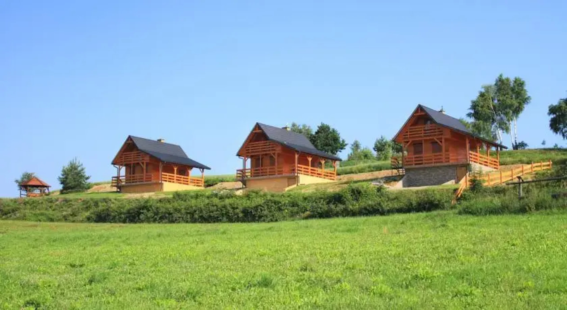 Królewska Góra Domki Drewniane