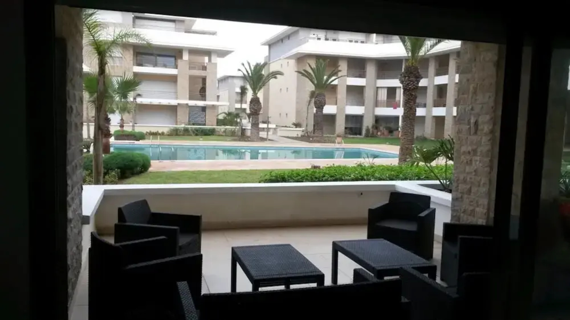 Apartment With 3 Bedrooms in Sidi Bouknadel, With Shared Pool and Terrace