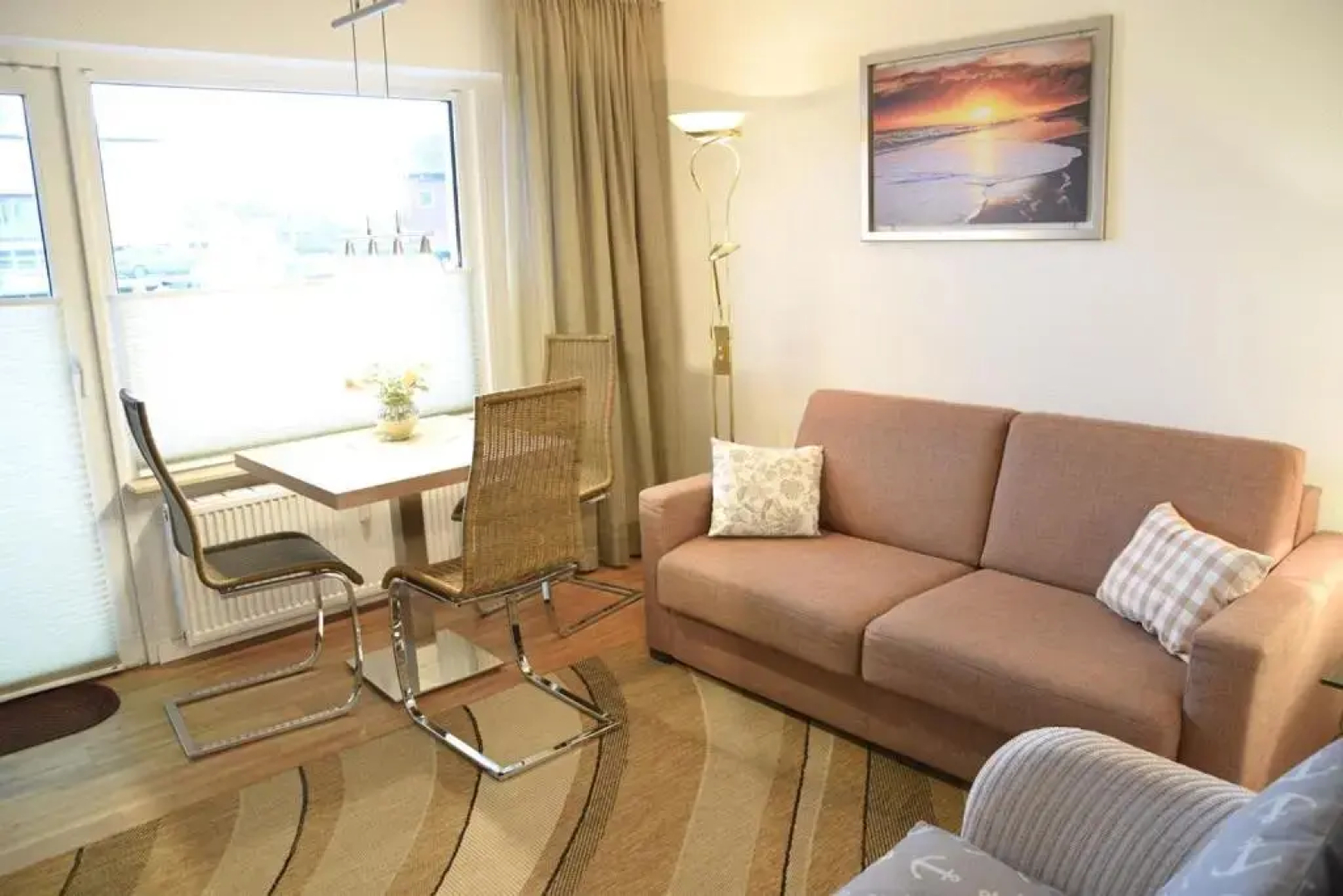 Gemütliches 2-Zimmer-Appartement mit Balkon Richtung Süden.