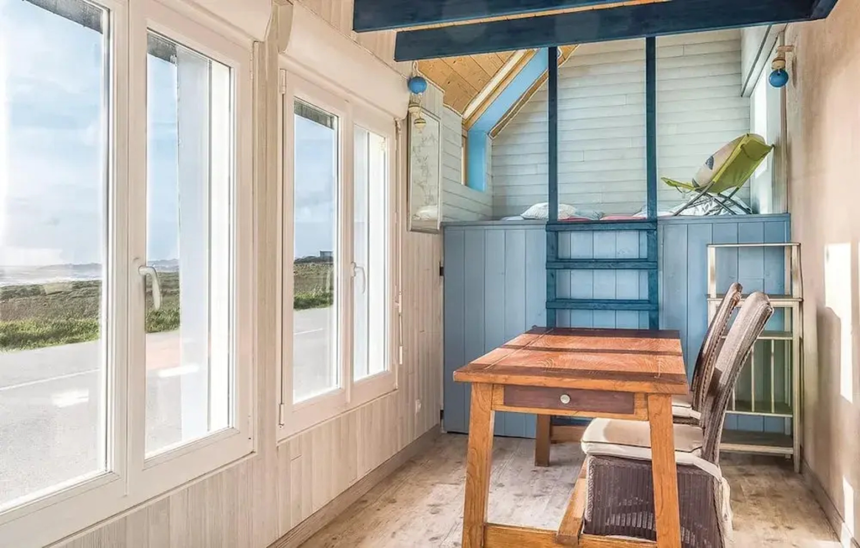 House With 3 Bedrooms in Plozévet, With Wonderful sea View, Enclosed Garden and Wifi - 20 m From the Beach