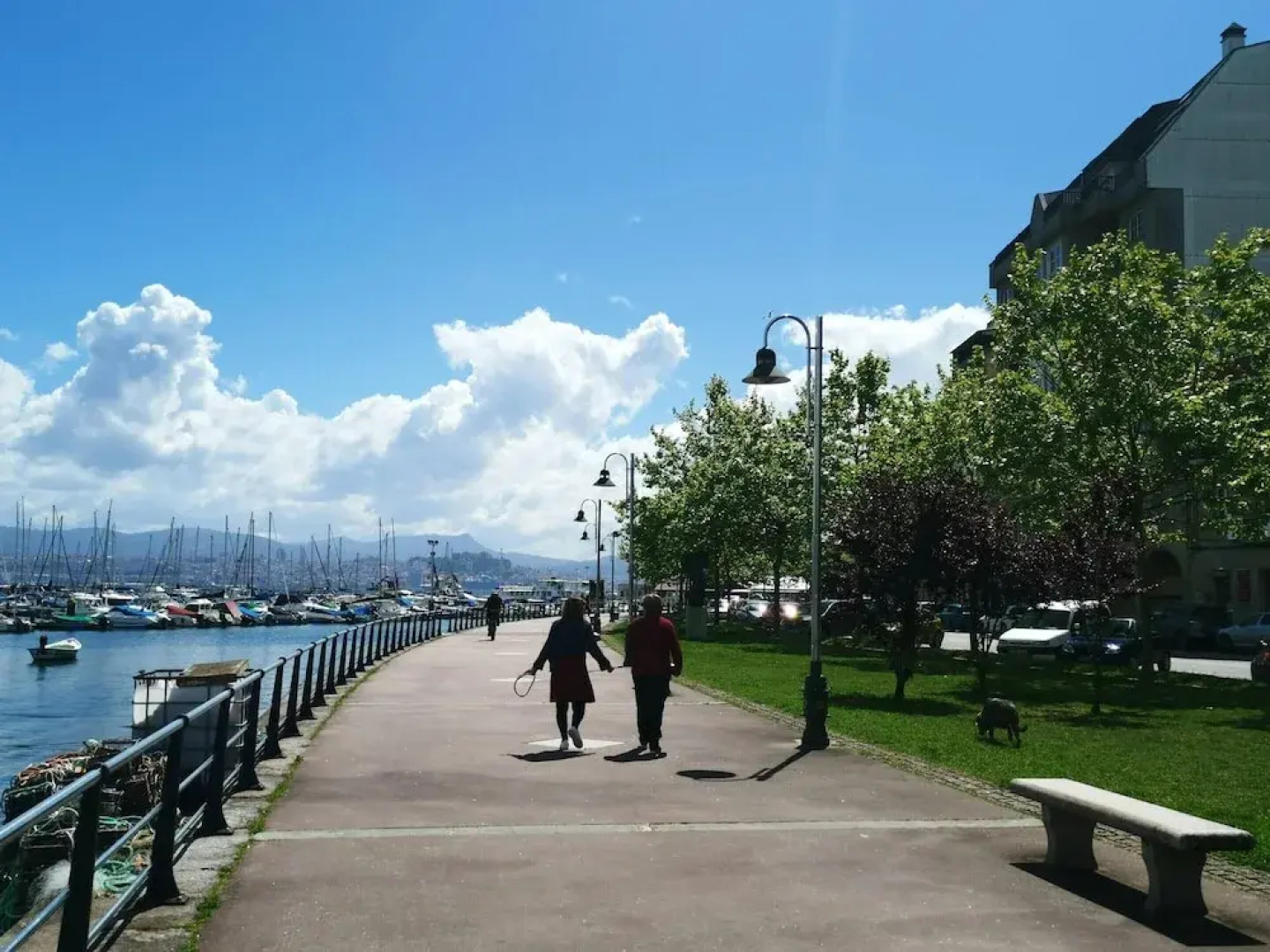 Apartment With 2 Bedrooms in Moaña, With Wonderful sea View, Enclosed Garden and Wifi