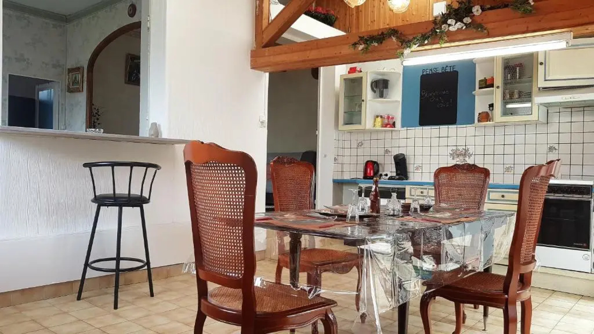 Maison Vintage de Plain Pied Avec Climatisation