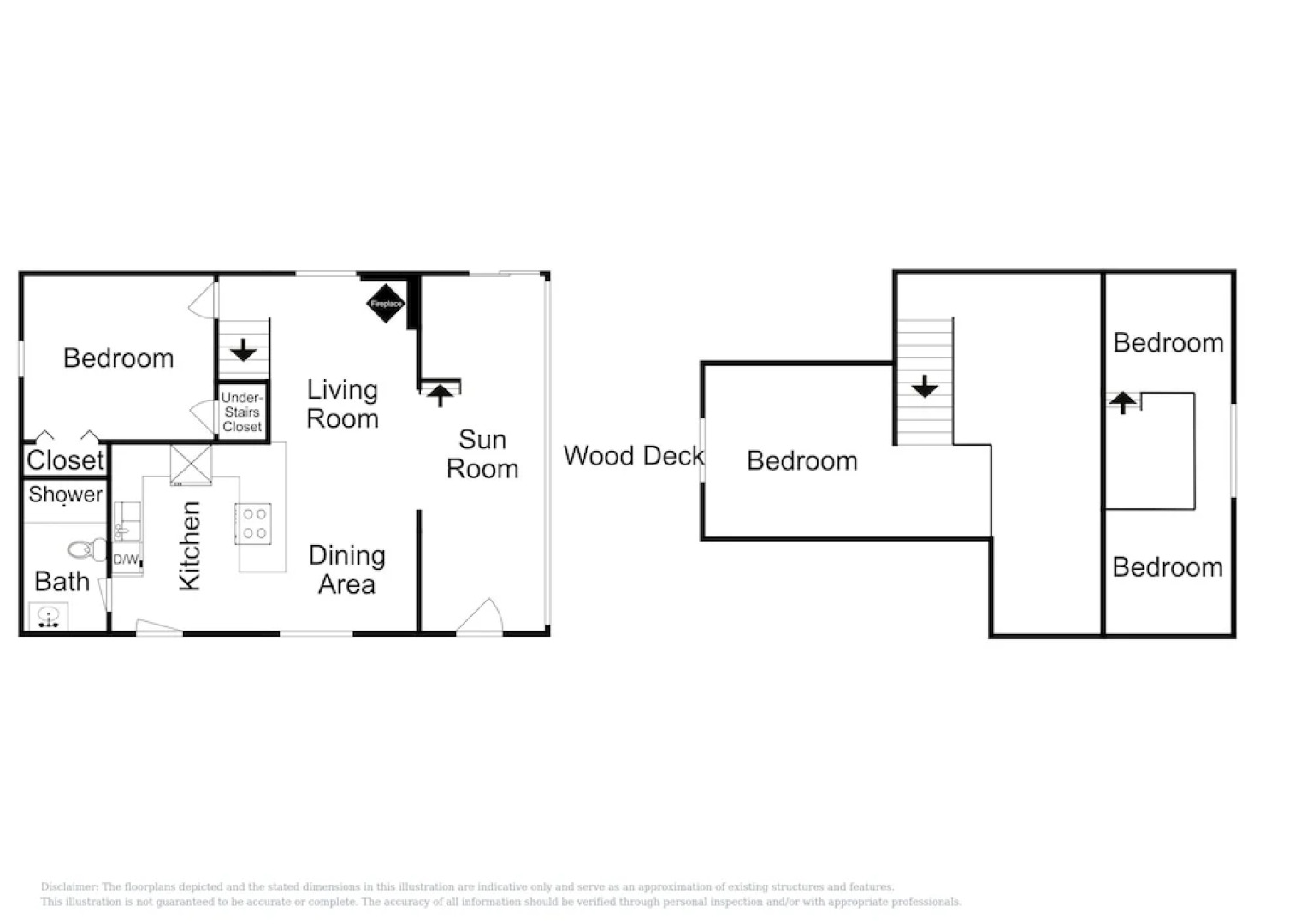 Secluded Mountain-view Log , Near Snow Trails 2 Bedroom Home