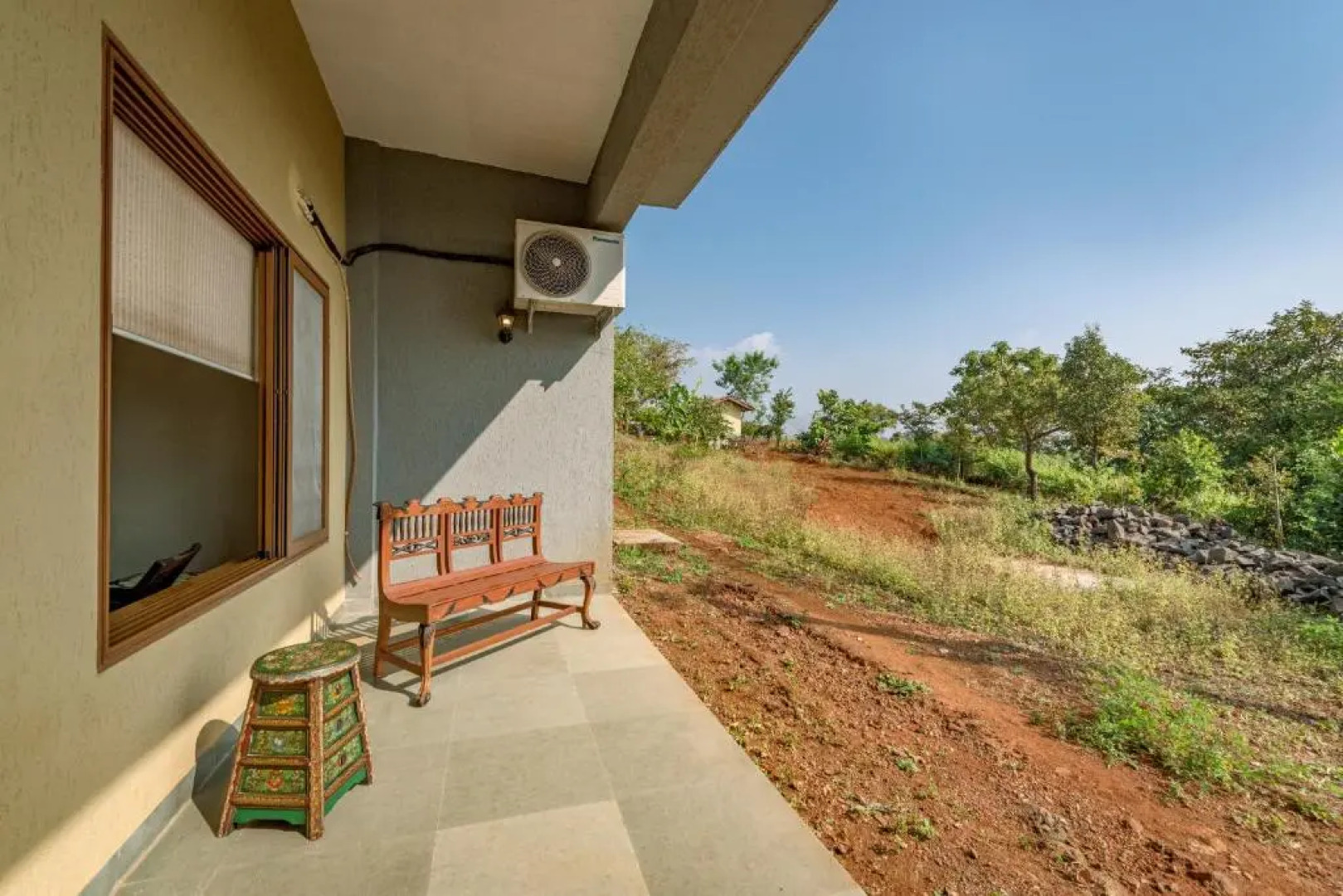 SaffronStays Anantham, Kamshet - pet-friendly lakefront villa with a huge verandah